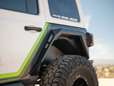 DV8 Offroad FDJL-09 Armor Fender Flares for Jeep Wrangler JL 2018+