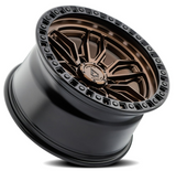 Arena Wheel Co. A109209075P00115 Hustle Wheel 20x9 in Smoked Satin Bronze with Black Lip