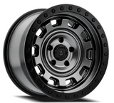 Arena Wheel Co. A112179075N01205 Gunner Wheel 17x9 in Satin Gun Metal Center with Satin Black Lip