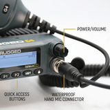 Rugged Radios RK-G4 Rambler G4 GMRS Mobile Radio with Antenna