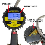 PowerTank TIG-9500 Rubicon 60 PSI Digital Ventoso Tire Inflator