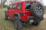 Rock Hard 4x4 RH-90301 Patriot Series Rear Bumper with Tire Carrier for Jeep Wrangler JL 2018+