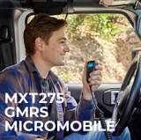 Midland MXT275VP4 Micromobile GMRS 15-Watt 2-Way Radio Bundle