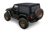 Bestop 54728-35 Supertop Glide Soft Top in Black Diamond for Jeep Wrangler JL 2 Door 2018+