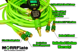 MORRFlate MFQC Quad Compact: 4-Tire Hose Kit Up to 100" Wheelbase