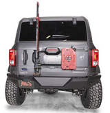 Fab Fours FB21-Z5251-1 Spare Tire Delete in Black for Ford Bronco 2021+