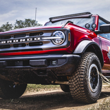 Rigid 37121 360-Series Pro SAE Standard Bumper Fog Light Kit White for Ford Bronco 2021+