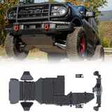 IAG Off-Road IAG-BDY-F2320 Rock Armor Complete Skid Plate Set for Ford Bronco 2 Door 2021+