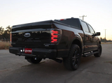 AlphaRex 653020 LUXX-Series LED Tail Lights in Black for Ford F150 2021-2023