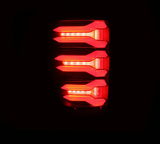 AlphaRex 653010 LUXX-Series LED Tail Lights in Alpha Black for Ford F150 2021-2023