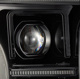 AlphaRex 880251 MKII 14th Gen Style LUXX-Series LED Projector Headlights in Alpha-Black for Ford F150 2018-2020