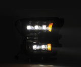 AlphaRex 880163 NOVA-Series LED Projector Headlights in Alpha Black for Ford F150 2015-2020
