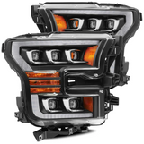 AlphaRex 880152 NOVA-Series LED Projector Headlights in Black for Ford F150 & Raptor 2015-2020