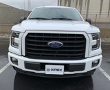 AlphaRex 880168 LUXX-Series LED Projector Headlights in Jet Black for Ford F150 & Raptor 2015-2020