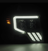 AlphaRex 880094 MK II NOVA-Series LED Projector Headlights in Chrome for Ford F150 2009-2014