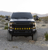 AlphaRex 880340 NOVA-Series LED Projector Headlights in Alpha Black for Ford Super Duty 2020-2022