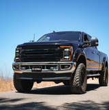 AlphaRex 880324 MK II NOVA-Series LED Projector Headlights in Alpha Black for Super Duty 2017-2019