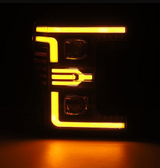 AlphaRex 880323 MK II LUXX-Series LED Projector Headlights in Black for Super Duty 2017-20019