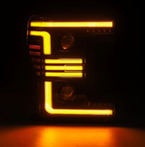 AlphaRex 880321 MK II PRO-Series Halogen Projector Headlights in Black for Super Duty 2017-2019