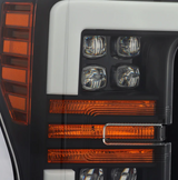 AlphaRex 880102 NOVA-Series LED Projector Headlights in Black for Super Duty 2017-2019