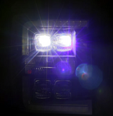 AlphaRex 880147 NOVA-Series LED Projector Headlights in Alpha Black for Super Duty 2011-2016