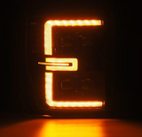 AlphaRex 880311 NOVA-Series LED Projector Headlights in Alpha Black for Ford Super Duty 2008-2010