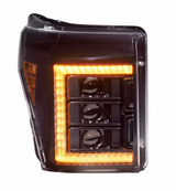 Morimoto LF505-ASM XB LED Headlights with White DRL for Ford Super Duty 2011-2016