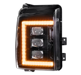 Morimoto LF505-A-ASM XB LED Headlights with Amber DRL for Ford Super Duty 2011-2016