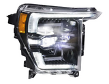 Morimoto LF498 XB LED Headlights with White DRL for Ford F150 2021-2023