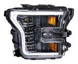 Morimoto LF502.2-ASM XB LED Headlights with White DRL for Ford F150 & Raptor 2015-2021