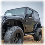 Turn Offroad HTJKFB2-M2 Fastback Hard Top for Jeep Wrangler JK 2 Door 2007-2018