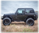 Turn Offroad HTJKFB2-M2 Fastback Hard Top for Jeep Wrangler JK 2 Door 2007-2018