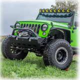 Turn Offroad JPFB-02 Front Bumper with Full Skid for Jeep Wrangler JK, JL & Gladiator JT 2007+