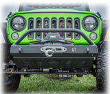 Turn Offroad JPFB-04 Front Bumper with Bull Bar & Skid for Jeep Wrangler JK, JL & Gladiator JT 2007+