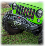 Turn Offroad JPFB-04 Front Bumper with Bull Bar & Skid for Jeep Wrangler JK, JL & Gladiator JT 2007+