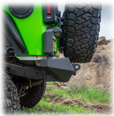 Turn Offroad JKTC-01 Tire Carrier & Tailgate Reinforcement for Jeep Wrangler JK 2007-2018