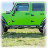 Turn Offroad JKRS-01 Frame Mount Rock Sliders for Jeep Wrangler JK 4 Door 2007-2018