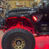 Infinite Offroad JP-VENT-5P RGB+W Side Marker Fender Vent Kit for Jeep Wrangler JL & Gladiator JT 2018+