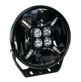 Oracle Lighting 2917-023 9" EXO Series 120W LED Spot Light - Round Post Mount
