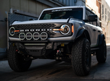 DV8 Offroad BE7RW108W-H-QTY4 7" Halo Elite Round Light with Accent Halo 4 Pack