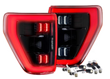 Morimoto LF734 XB LED Tail Lights in Red for Ford F150 2021-2023