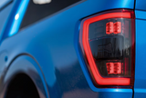 Morimoto LF734 XB LED Tail Lights in Red for Ford F150 2021-2023