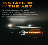 Putco 92851 Luminix LED Grille Emblem for Ford Bronco without Front Camera 2021+