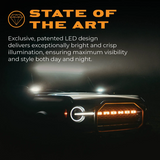 Putco 92852 Luminix LED Grille Emblem for Ford Bronco with Front Camera 2021+