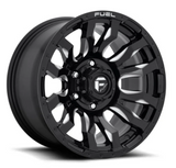 Fuel Blitz Wheel D67318908257 18x9 8x165.1 in Black & Milled