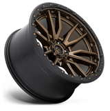 Fuel D681 Rebel Wheel 20x10 in Bronze with Black Ring