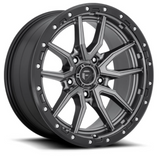 Fuel D680 Rebel Wheel 20x10 in Gunmetal with Black Ring