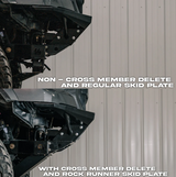 C4 Fabrication 1200-5516 Rock Runner Front Skid Plate for Toyota Tacoma 2016-2023