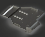 C4 Fabrication 1224-50500 Rear Skid Plates for Toyota Tacoma 2024+