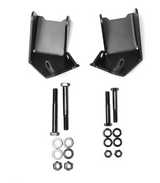 DV8 Offroad SPJK-04 Rear Shock & Link Skid Plates for Jeep Wrangler JK 2007-2018